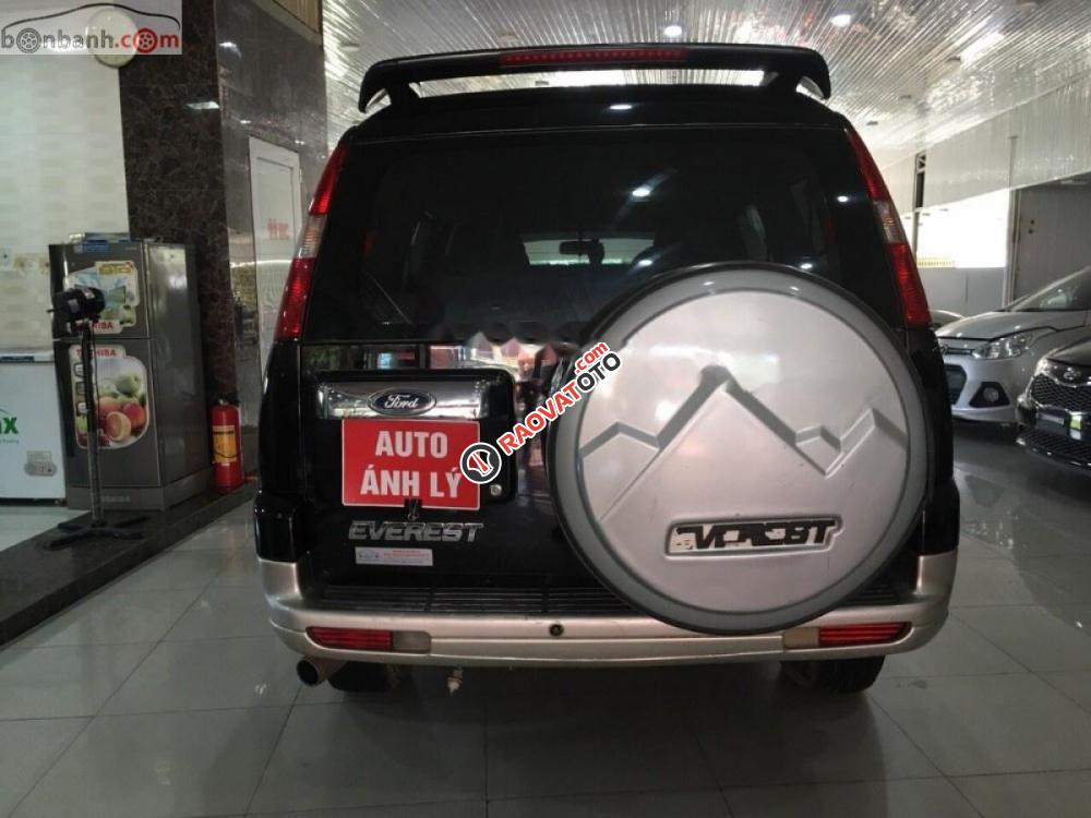 Cần bán xe Ford Everest 4x4 MT sản xuất năm 2007, màu đen, giá chỉ 375 triệu-9
