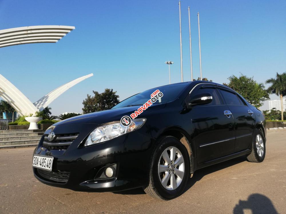 Cần bán gấp Toyota Corolla Altis 1.8G sản xuất 2009, màu đen xe gia đình, giá tốt 460 triệu-0