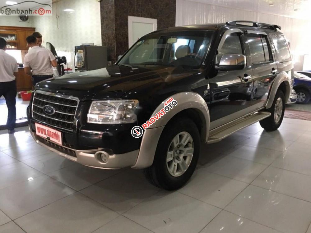 Cần bán xe Ford Everest 4x4 MT sản xuất năm 2007, màu đen, giá chỉ 375 triệu-3