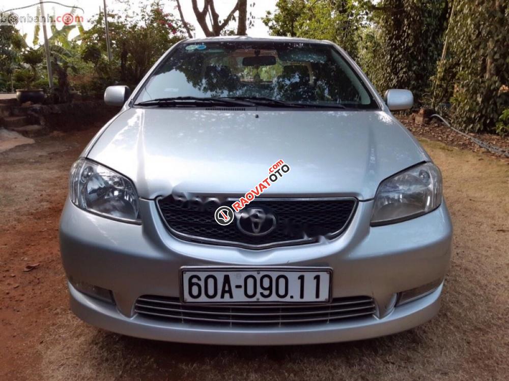 Cần bán Toyota Vios E sản xuất 2007, màu bạc, xe gia đình tên cá nhân-7