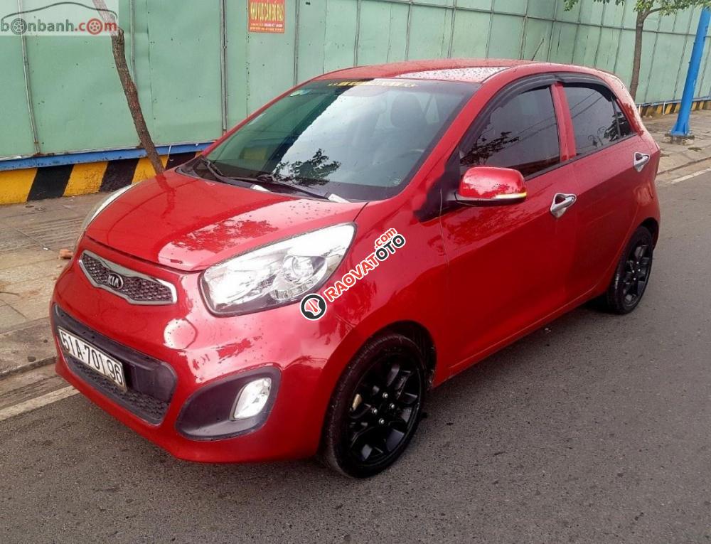 Bán xe Picanto 2013 số tự động, màu đỏ, đẹp và mới lắm-1