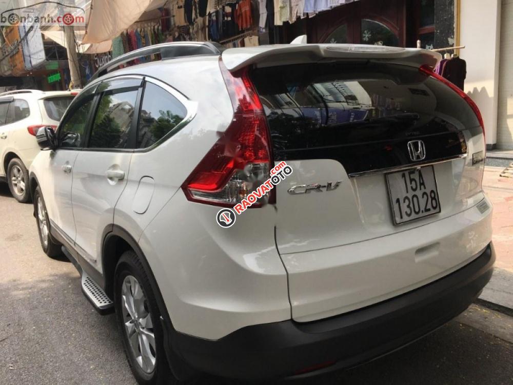 Bán Honda CR V 2.0 sản xuất năm 2014, màu trắng-1