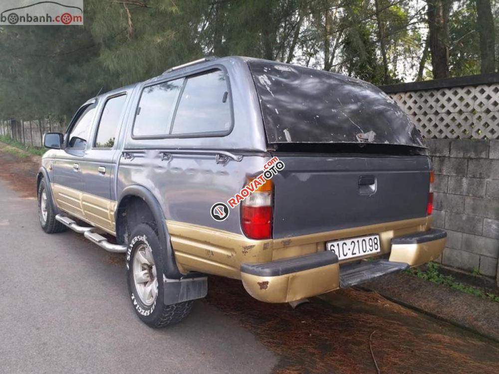 Bán Ford Ranger XLT năm 2002, màu xám, xe nhập, giá tốt-3