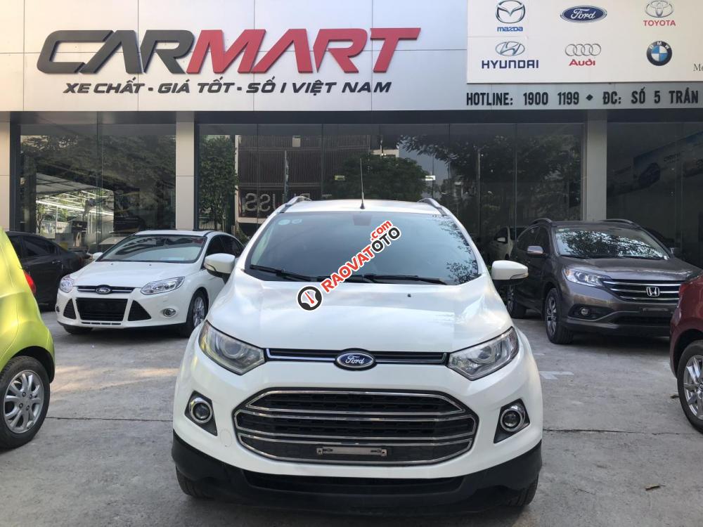 Bán ô tô Ford EcoSport Titanium 1.5 AT đời 2014, màu trắng-0