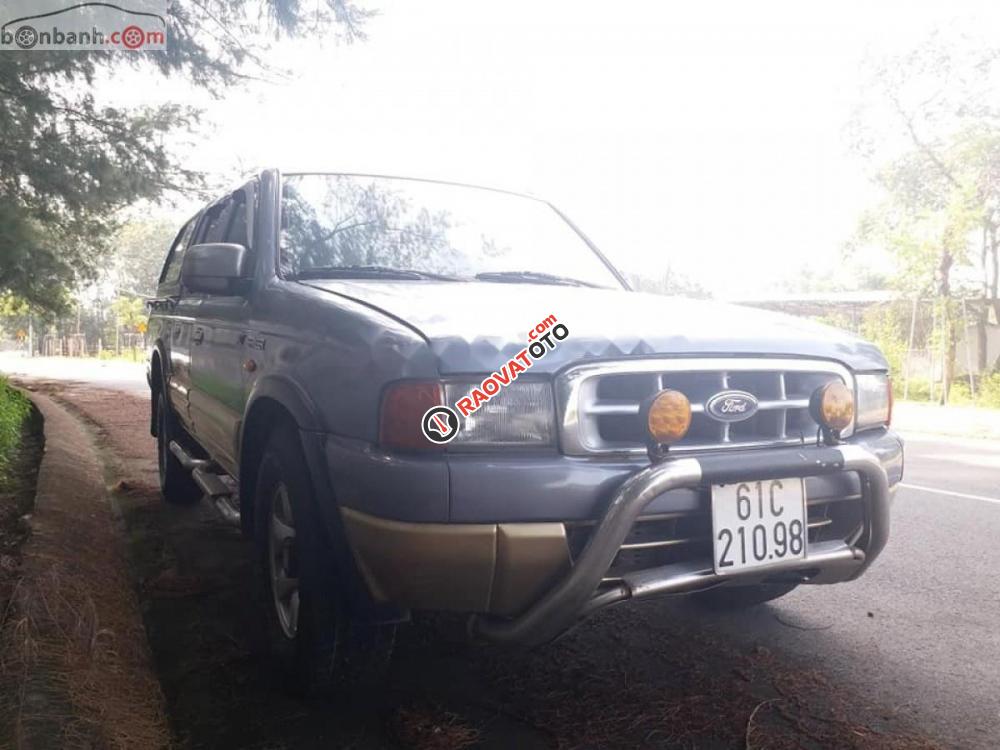 Bán Ford Ranger XLT năm 2002, màu xám, xe nhập, giá tốt-6