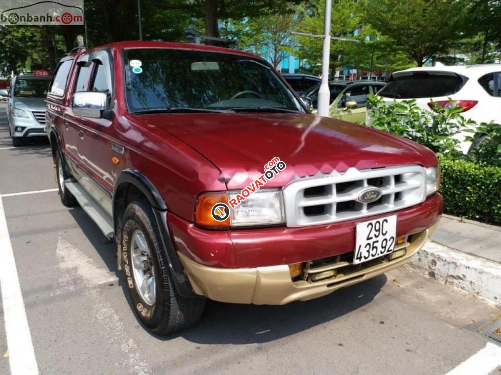 Cần bán xe Ford Ranger XLT sản xuất 2001, màu đỏ-5