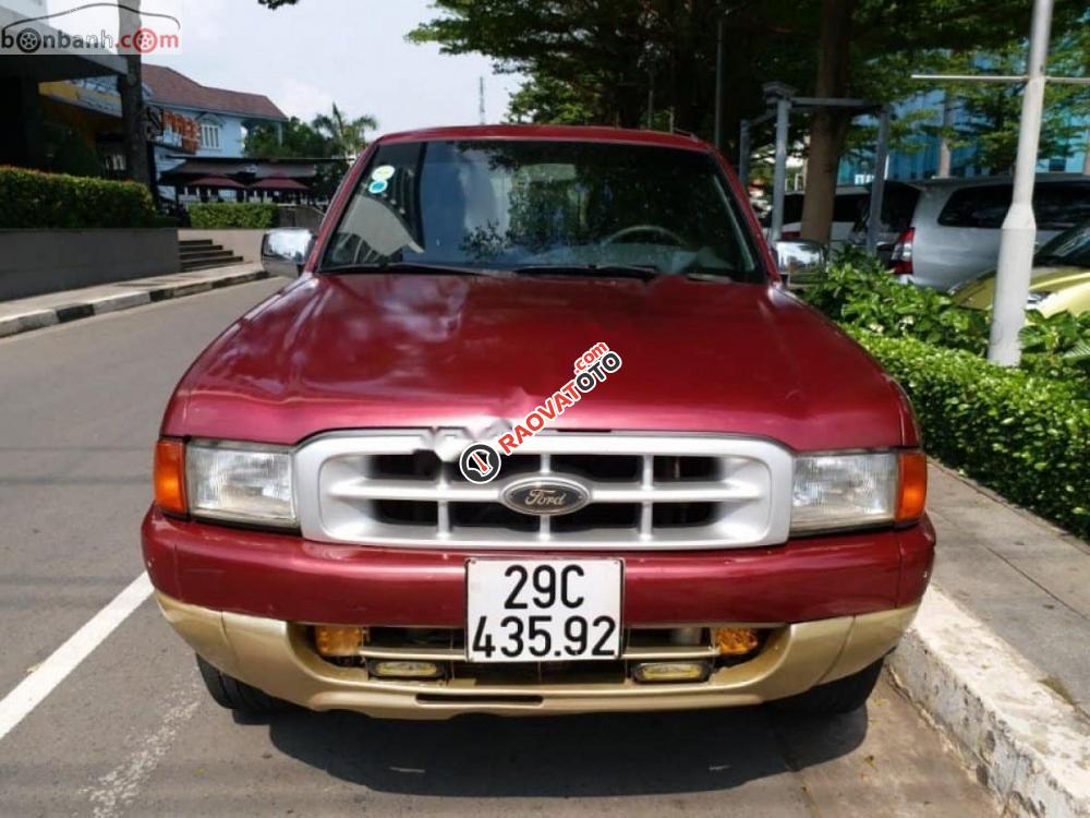 Cần bán xe Ford Ranger XLT sản xuất 2001, màu đỏ-8