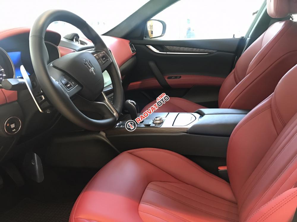 Bán xe Maserati Ghibli chính hãng 2018, màu trắng. LH: 0978877754, hỗ trợ tư vấn-9