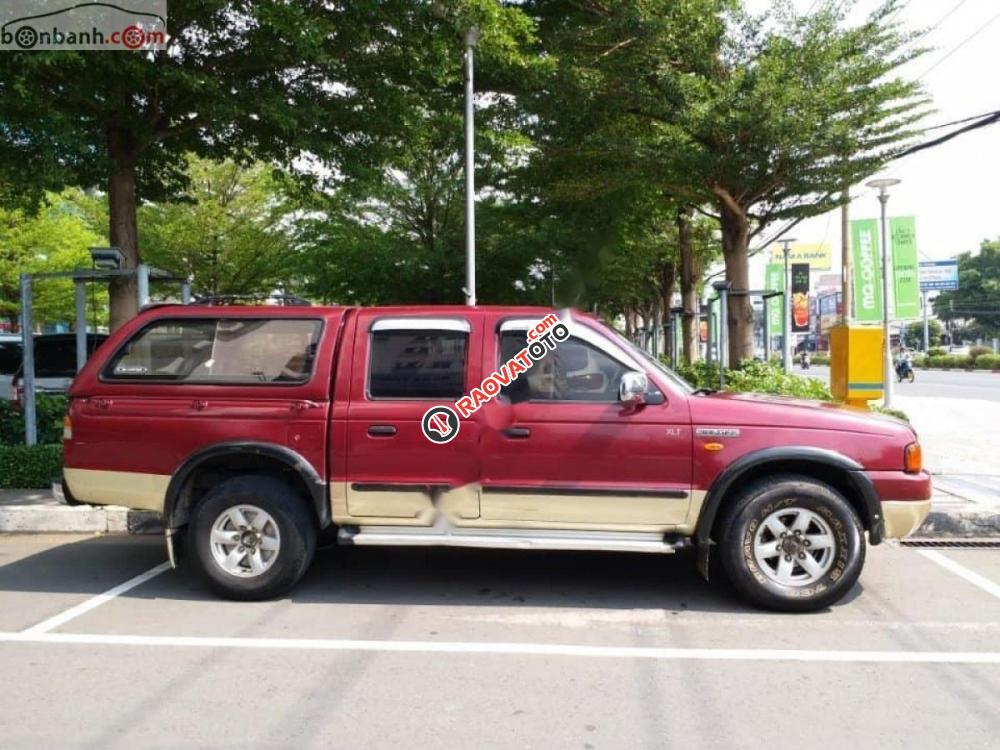 Cần bán xe Ford Ranger XLT sản xuất 2001, màu đỏ-3