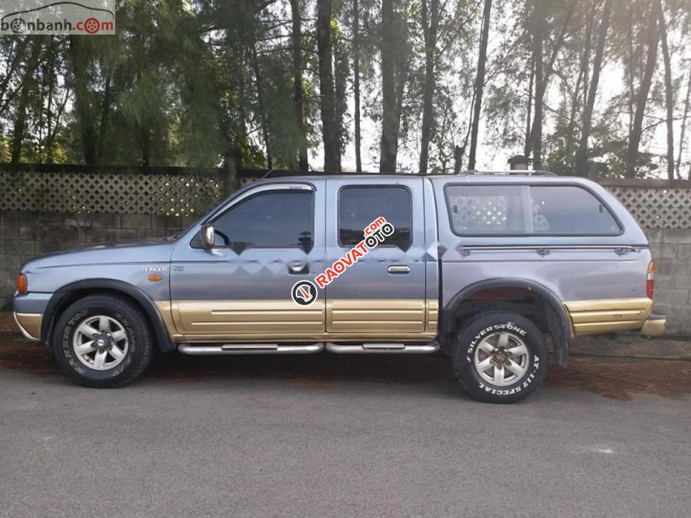 Bán Ford Ranger XLT năm 2002, màu xám, xe nhập, giá tốt-2