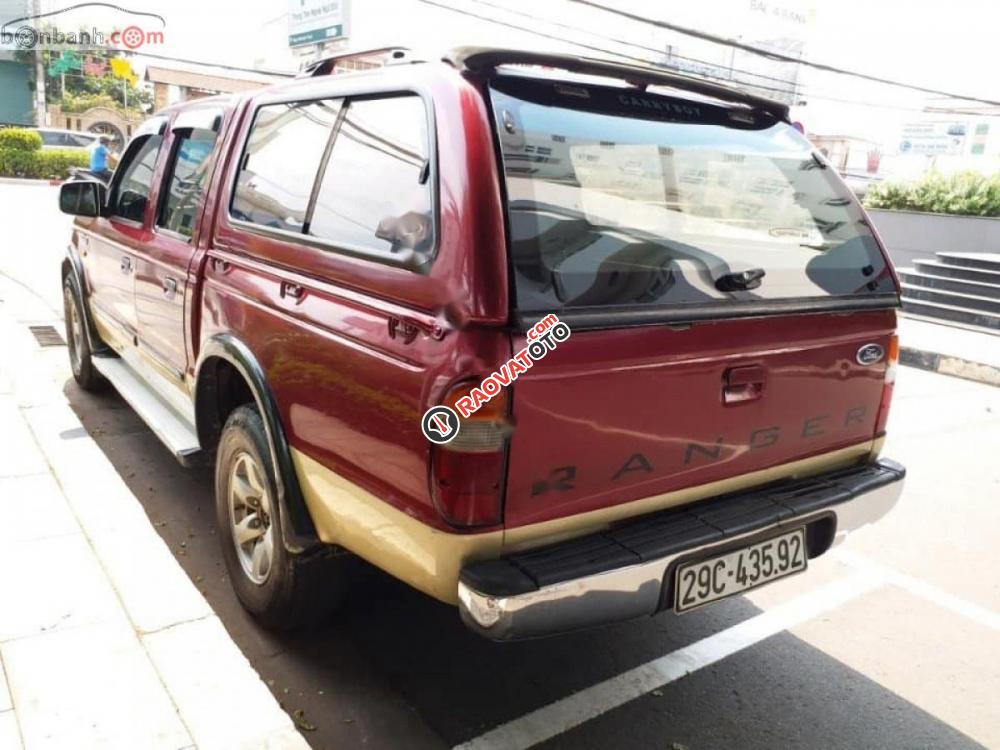 Cần bán xe Ford Ranger XLT sản xuất 2001, màu đỏ-4