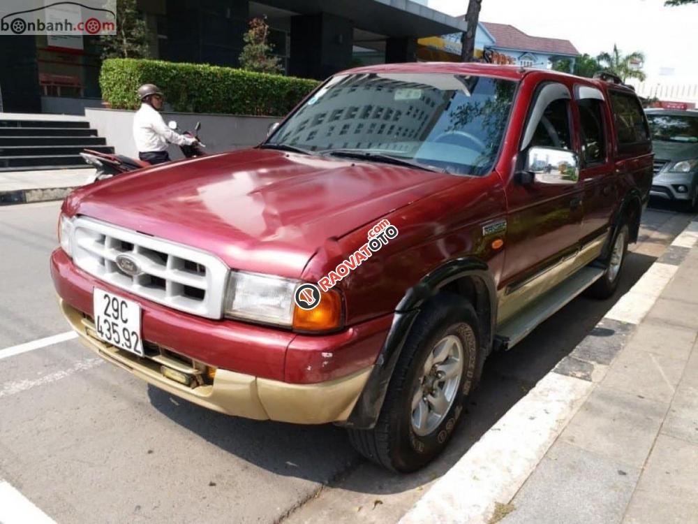 Cần bán xe Ford Ranger XLT sản xuất 2001, màu đỏ-9