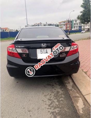 Bán Honda Civic đời 2013, màu đen-5