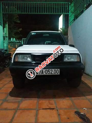 Bán xe Suzuki Vitara MT sản xuất 2004, màu trắng, nhập khẩu -3