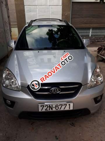 Xe Kia Carens MT đời 2008, màu bạc như mới, giá 296tr-4