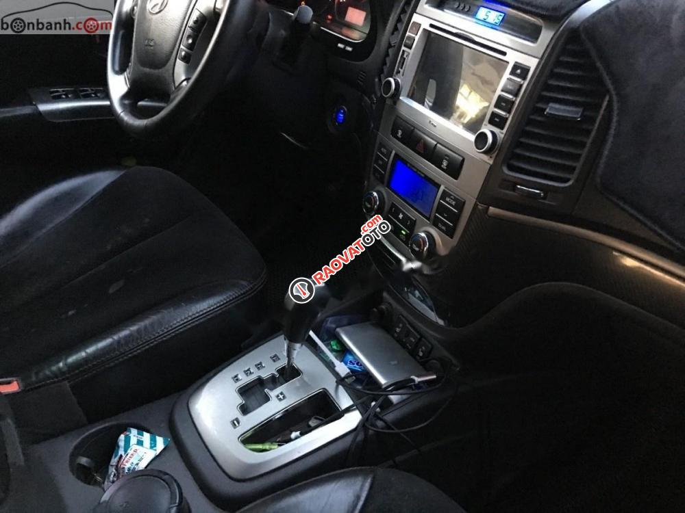 Bán Hyundai Santa Fe SLX EVGT 2009, màu bạc, xe đẹp-1