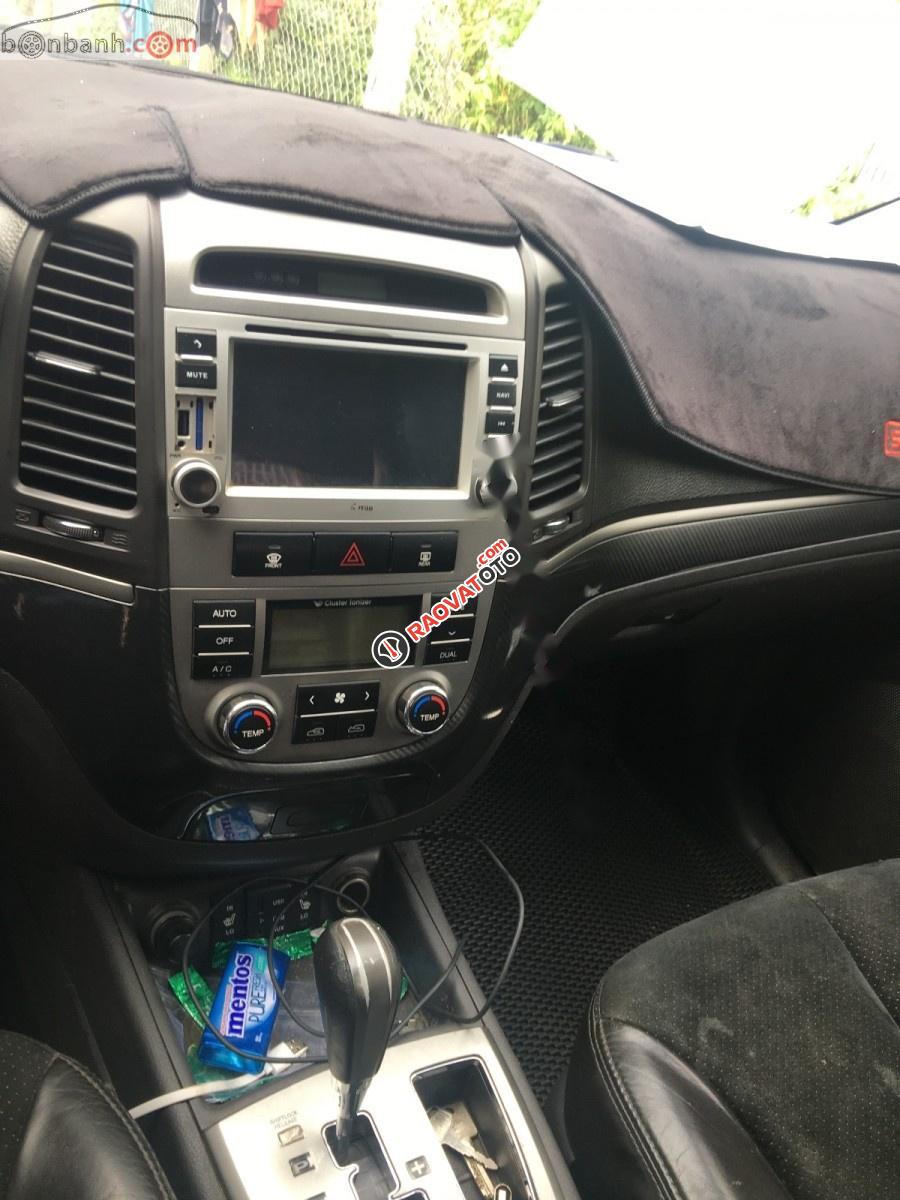 Bán Hyundai Santa Fe SLX EVGT 2009, màu bạc, xe đẹp-0