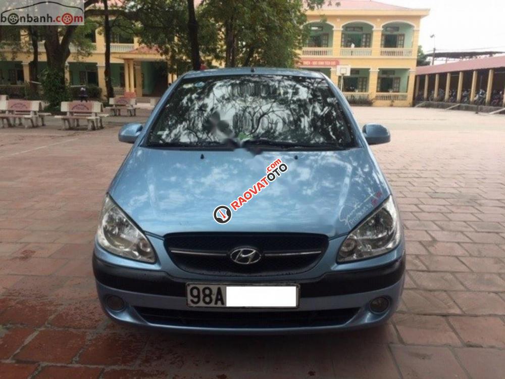Bán xe Hyundai Getz 1.1 đời 2010, màu xanh lam, nhập khẩu nguyên chiếc-9