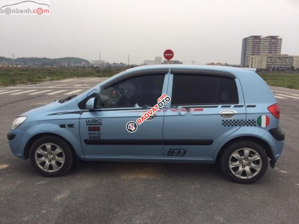 Bán xe Hyundai Getz 1.1 đời 2010, màu xanh lam, nhập khẩu nguyên chiếc-5