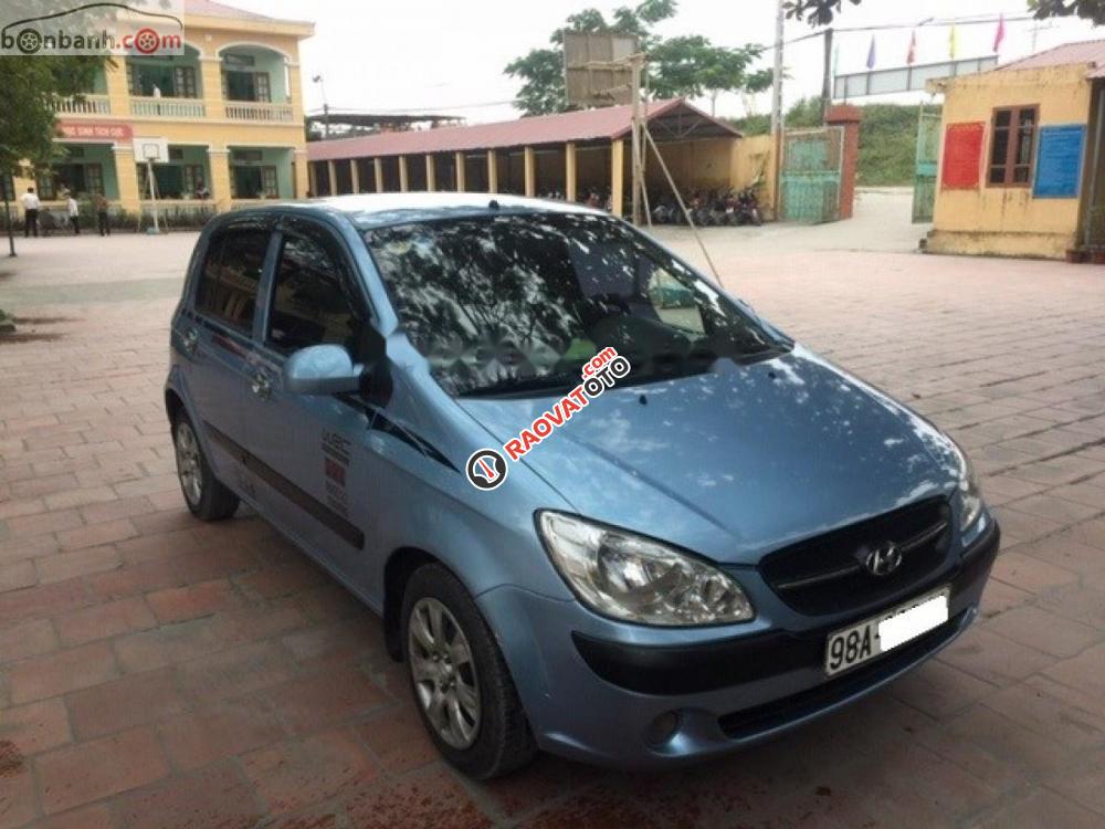 Bán xe Hyundai Getz 1.1 đời 2010, màu xanh lam, nhập khẩu nguyên chiếc-6