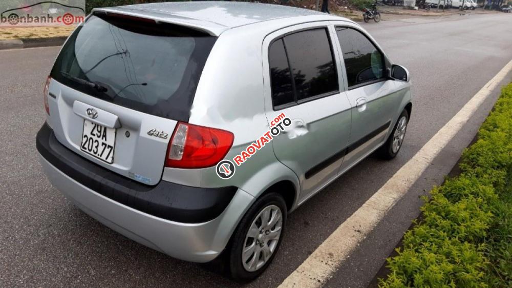 Bán xe Hyundai Getz 1.1 năm sản xuất 2010, màu bạc, nhập khẩu nguyên chiếc, giá chỉ 202 triệu-4