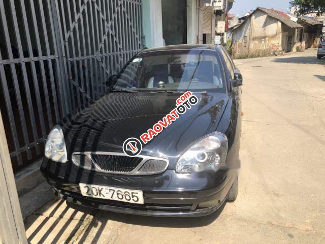 Cần bán Daewoo Nubira 1.6 MT 2002, màu đen, 88tr-1