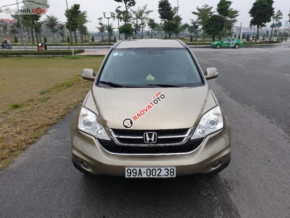 Cần bán Honda CR V 2.4 năm 2011, màu vàng, số tự động, 565tr-2
