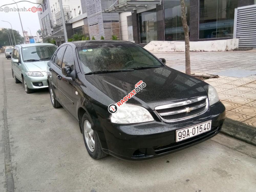 Bán ô tô Chevrolet Lacetti EX sản xuất 2012, màu đen chính chủ-4