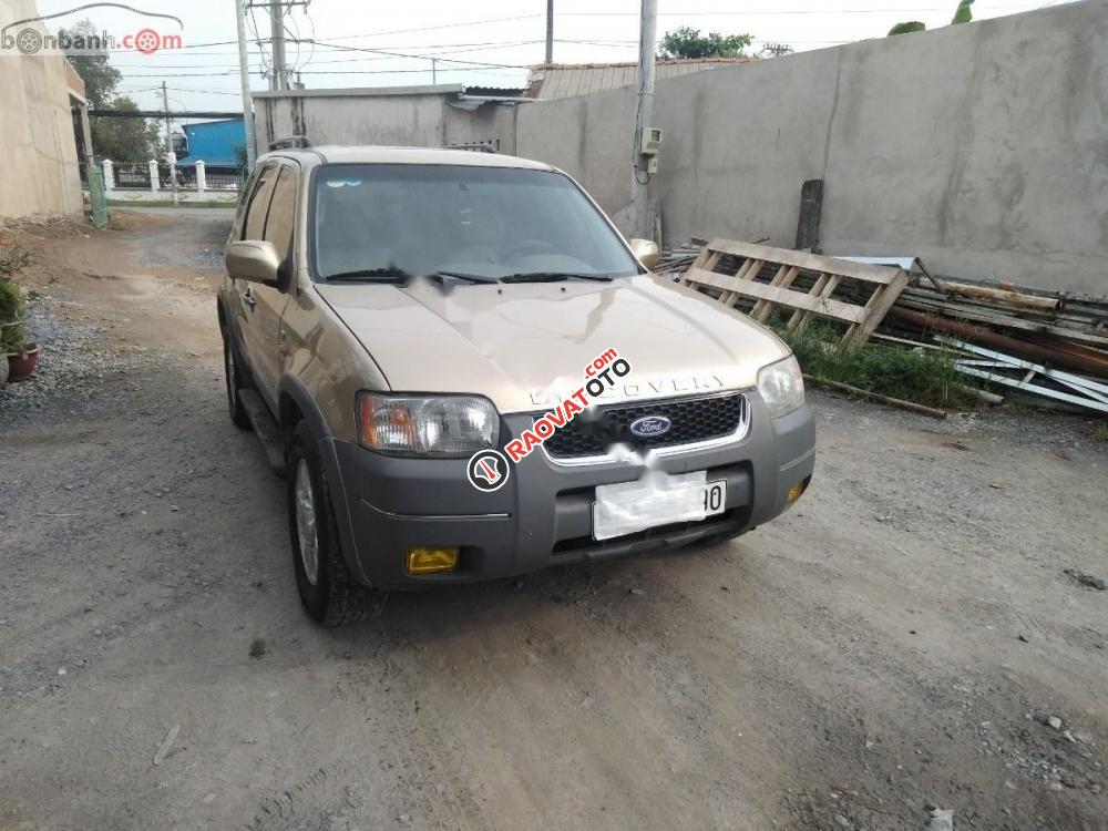 Cần bán Ford Escape XLT đời 2003, màu vàng cát, số tự động, giá chỉ 165 triệu-6