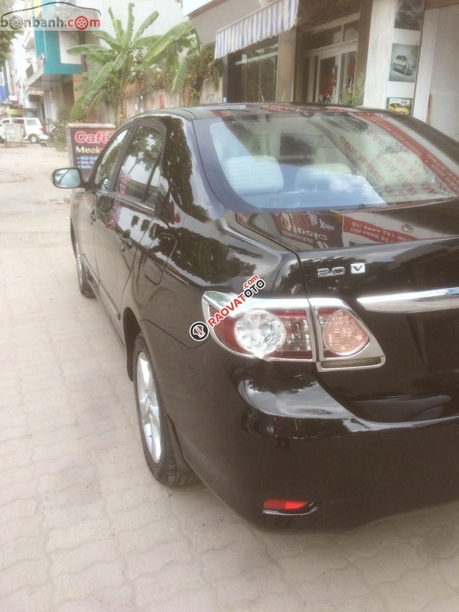 Cần bán Toyota Corolla Altis 2.0V sản xuất 2011, màu đen chính chủ-0
