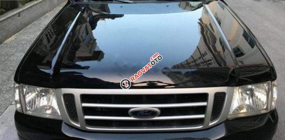 Cần bán gấp Ford Ranger XLT sản xuất năm 2005, màu đen  -1