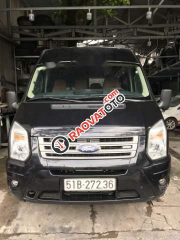 Bán Ford Transit LX 16 chỗ đời cuối 2015, màu đen-0