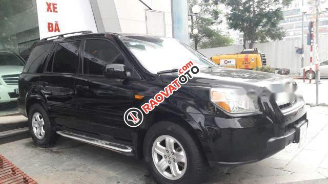 Cần bán Honda Pilot đời 2007, đăng ký 2008, màu đen, máy xăng 3.5L-0