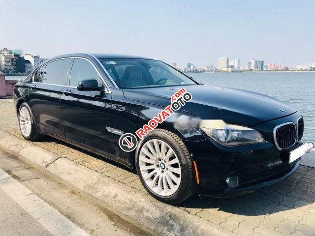 Bán xe BMW 7 Series 750Li sản xuất năm 2010, màu đen, nhập khẩu nguyên chiếc-0