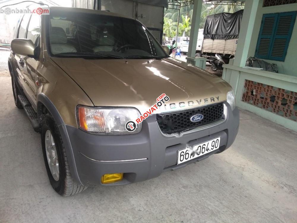 Cần bán Ford Escape XLT đời 2003, màu vàng cát, số tự động, giá chỉ 165 triệu-0