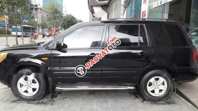 Cần bán Honda Pilot đời 2007, đăng ký 2008, màu đen, máy xăng 3.5L-3