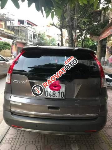 Bán xe Honda CR V 2.4 AT 2014, màu xám chính chủ-3