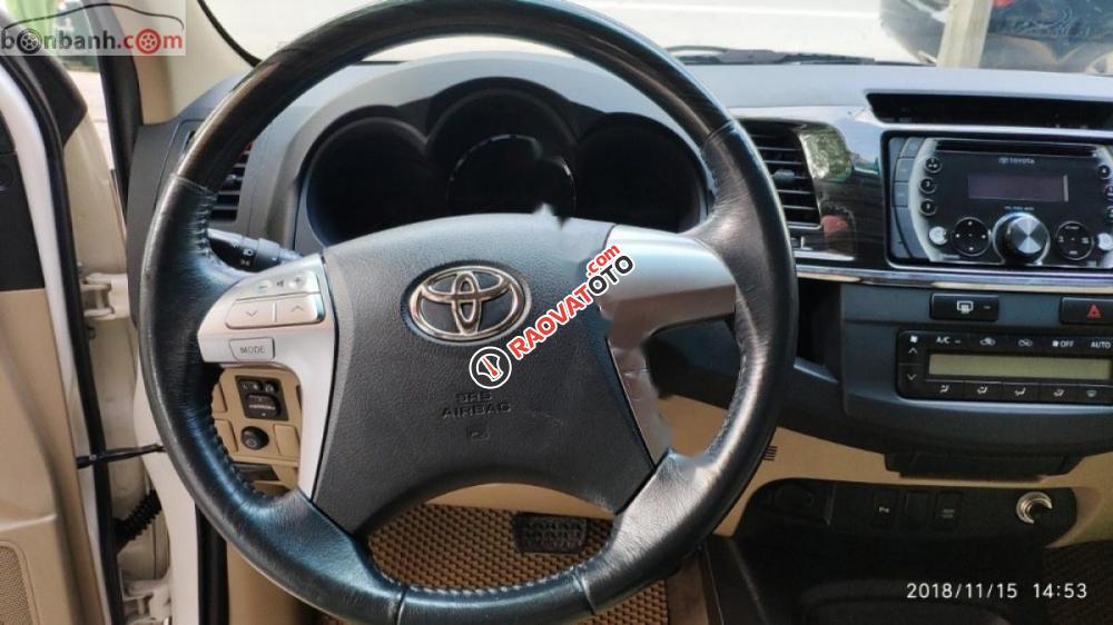 Cần bán xe Toyota Fortuner TRD Sportivo 4x2 AT đời 2014, màu trắng giá cạnh tranh-7