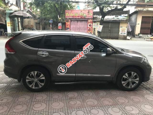 Bán xe Honda CR V 2.4 AT 2014, màu xám chính chủ-0