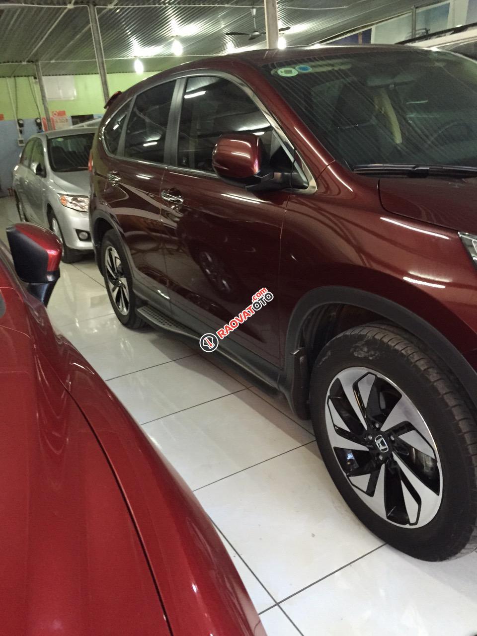 Bán Honda CR V 2.4 sản xuất năm 2016, màu đỏ-2
