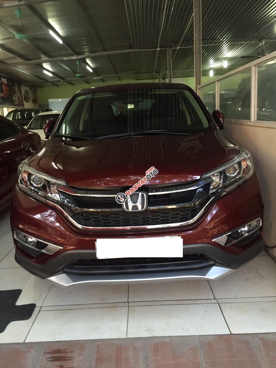 Bán Honda CR V 2.4 sản xuất năm 2016, màu đỏ-3