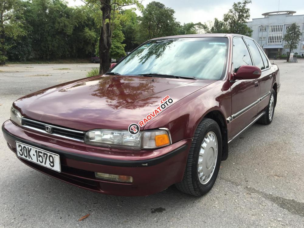 Cần bán xe Honda Accord LX năm 1990, màu đỏ, nhập khẩu nguyên chiếc-21