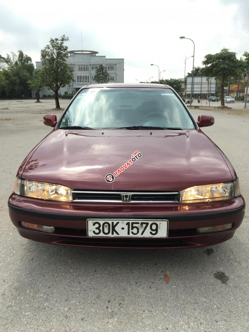 Cần bán xe Honda Accord LX năm 1990, màu đỏ, nhập khẩu nguyên chiếc-16