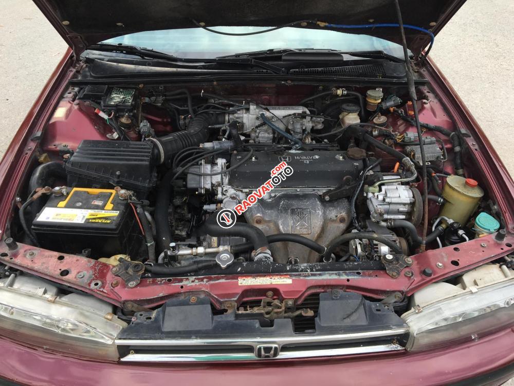 Cần bán xe Honda Accord LX năm 1990, màu đỏ, nhập khẩu nguyên chiếc-19