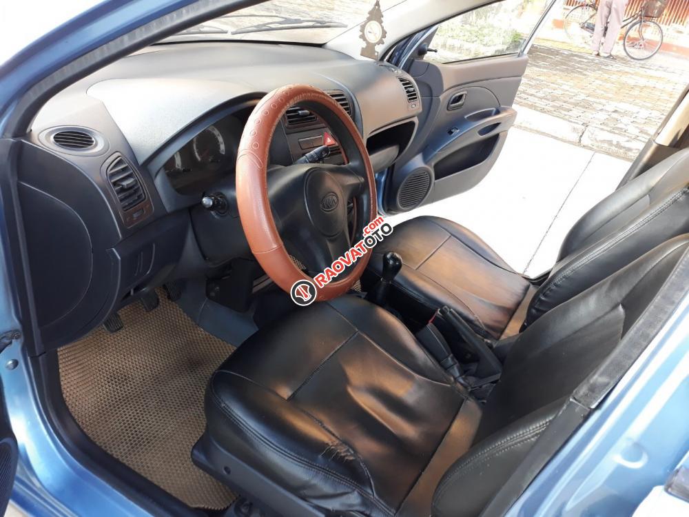 Bán xe Kia Morning LX đời 2009, màu xanh lam, giá 135tr-7