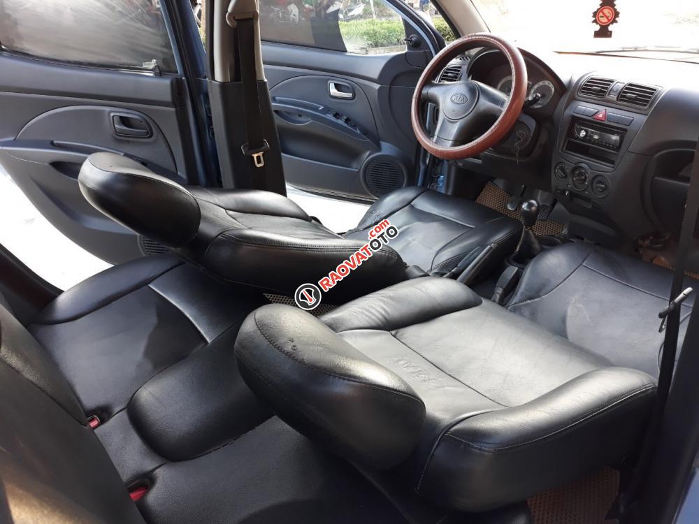 Bán xe Kia Morning LX đời 2009, màu xanh lam, giá 135tr-6