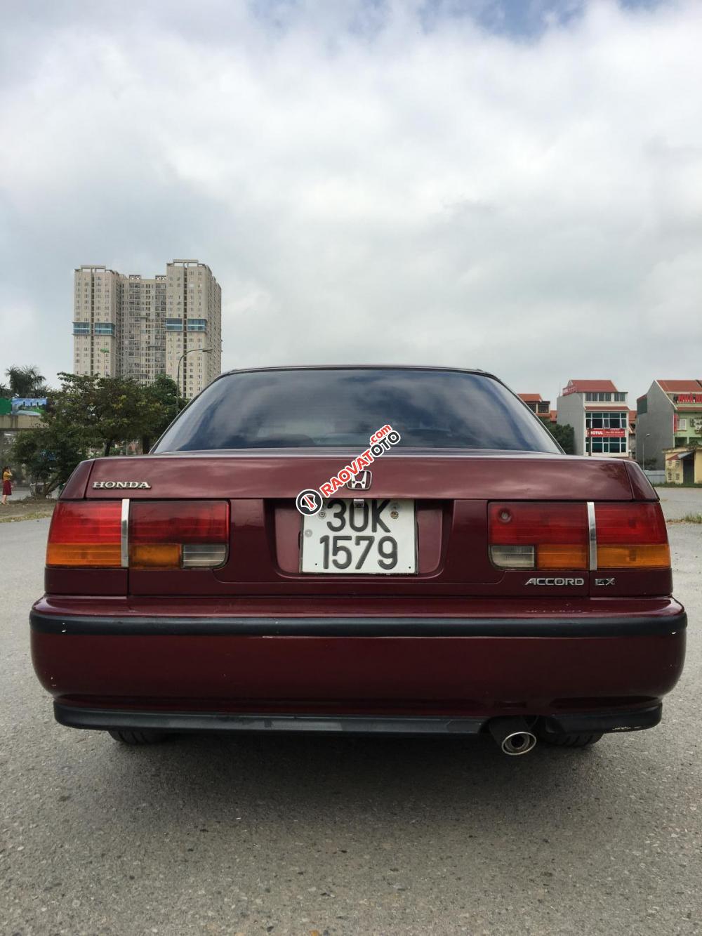 Cần bán xe Honda Accord LX năm 1990, màu đỏ, nhập khẩu nguyên chiếc-24