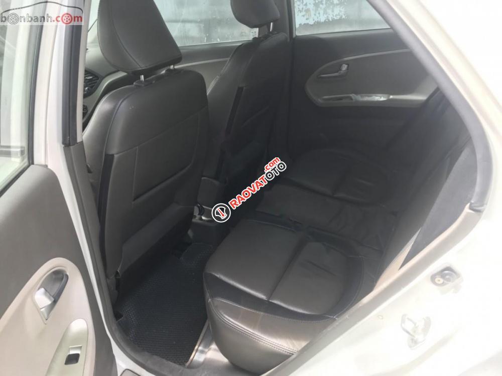 Bán Kia Morning SAT sản xuất năm 2014, màu trắng, xe gia đình, giá 315tr-0