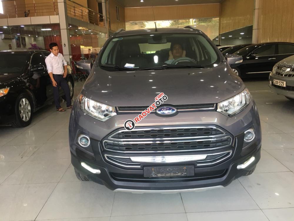 Cần bán Ford EcoSport Titanium 1.5AT sản xuất năm 2016, màu xám-9