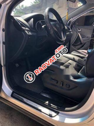 Bán ô tô Hyundai Santa Fe 2.4 AT đời 2014, màu bạc-3